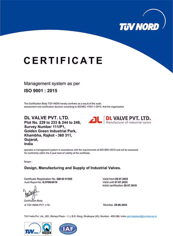 ISO 9001 : 2015